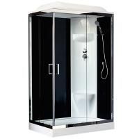 Душевая кабина Royal Bath RB 8120HP6-BT-CH (черное/прозрачное) правая Душевая кабина Royal Bath RB 8120HP6-BT-CH (черное/прозрачное) правая