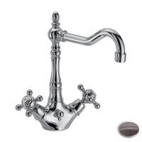 FIMA|Carlo Frattini Elizabeth Смеситель для раковины на 1 отверстие, с вращающимся изливом, цвет брашированный никель