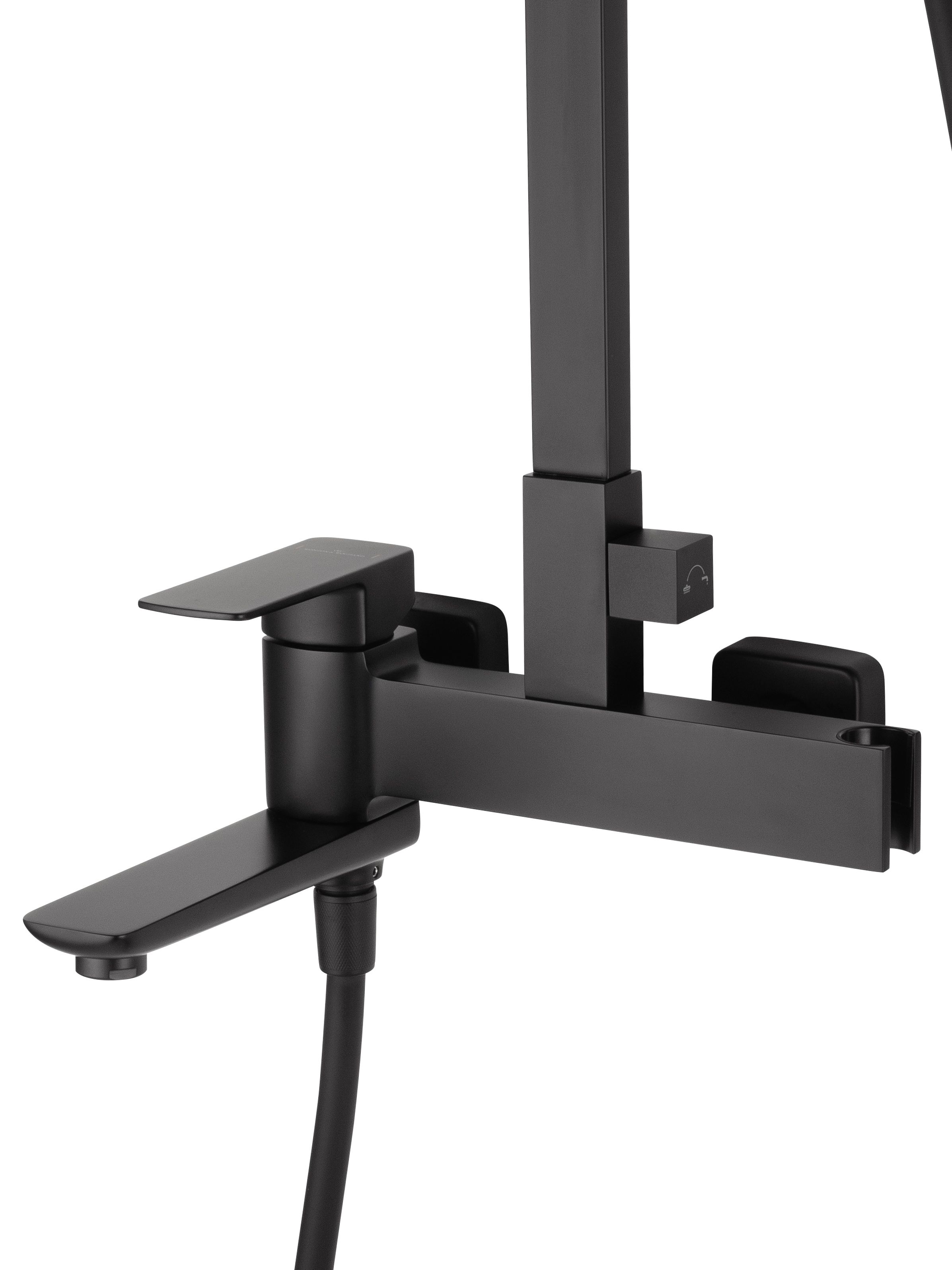 Душевая система WONZON & WOGHAND EDGE, Черный матовый (WW-88739003-MB)