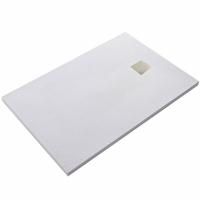 Душевой поддон из искусственного камня Vincea VST-2SR28012W 120x80 Белый матовый без сифона