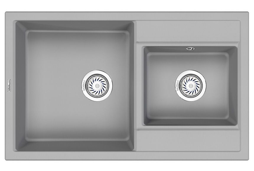 Кухонная мойка Granula 8201, АЛЮМИНИУМ, артикул 8201, АЛЮМИНИУМ