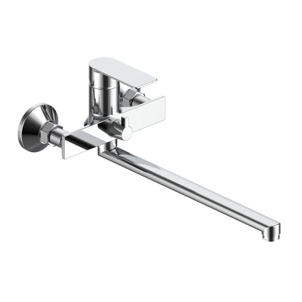 Смеситель для ванны VODA NV31, хром