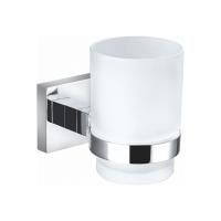 Стакан для зубных щеток с держателем WONZON & WOGHAND POLO, Хром (WW-8921)