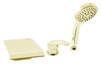 Смеситель на борт ванны Rav Slezak Dunaj D473.5YZ золотой