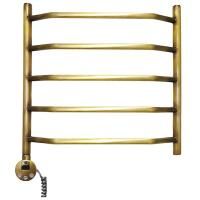 Электрический полотенцесушитель Domoterm Лаура П5 500*500 АБР E L Античная бронза