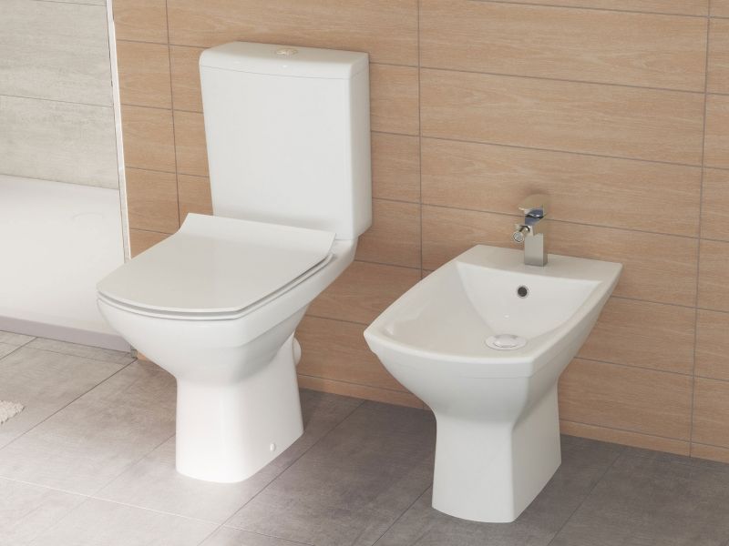 Унитаз компакт Cersanit Carina KO-CAR011-3/5-COn-S-DL с сиденьем Микролифт