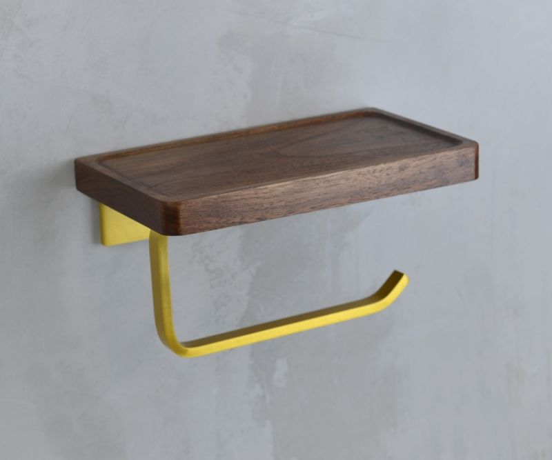 Держатель для туалетной бумаги Bronze de Luxe FOREST 10705G, матовое золото, артикул 10705G