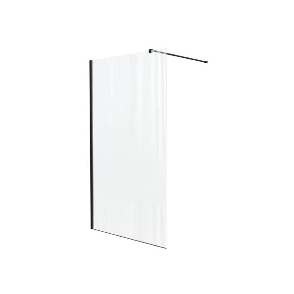 Душевая перегородка Knotlor WI120CG1BL 120х200, черный