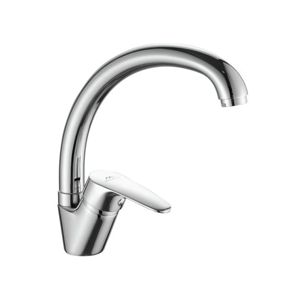 Смеситель для кухни FASHUN A4116, хром