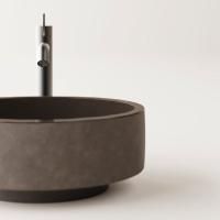 AGAPE CENOTE Раковина Ø420х182 мм., для установки на столешницу, цвет Dark clay AGAPE CENOTE Раковина Ø420х182 мм., для установки на столешницу, цвет Dark clay