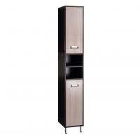 Пенал Onika Гамма 30 напольный, ясень шимо/венге, универсальный