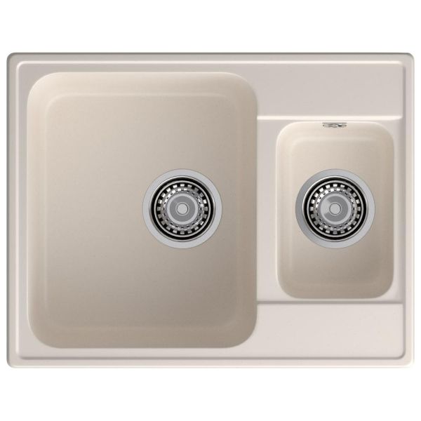Кухонная мойка GranFest QUARZ 9, белый
