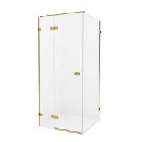 Душевое ограждение NEW TRENDY AVEXA GOLD BRUSHED 80x90x200 EXK-1732 (брашированное золото)