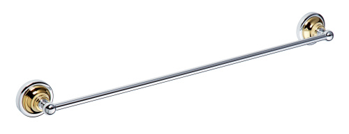 Полотенцедержатель Retro 665x65x65мм, золото/хром