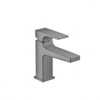 Смеситель для раковины, Hansgrohe, Metropol, тип открывания воды-однорычажный, отверстия для монтажа-1, высота, мм-156, вынос излива, мм-127, цвет-шлифованный черный хром Смеситель для раковины, Hansgrohe, Metropol, тип открывания воды-однорычажный, отверстия для монтажа-1, высота, мм-156, вынос излива, мм-127, цвет-шлифованный черный хром