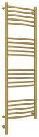 Полотенцесушитель электрический "БОГЕМА 3.0" 1200х400 / МЭМ левый (Матовое золото)