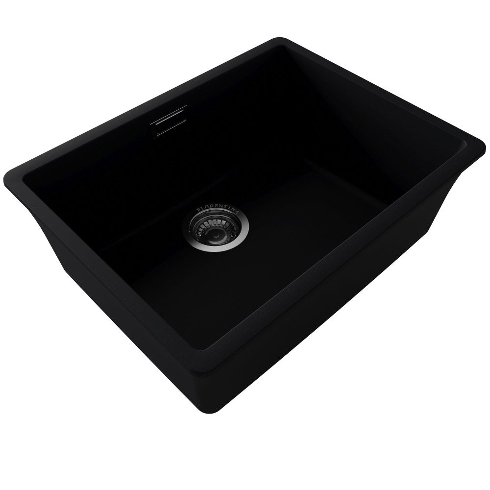 Кухонная мойка Florentina МАДЕНА 22.510.D0500.102, черный, артикул 22.510.D0500.102