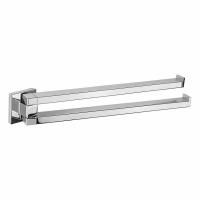 Полотенцедержатель двойной Colombo Design Basic Q B3712 Хром Полотенцедержатель двойной Colombo Design Basic Q B3712 Хром