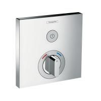Смеситель для душа, Hansgrohe, ShowerSelect, тип открывания воды-вентильный, тип регулирования воды-керамический картридж, монтаж-вертикальный встраиваемый (настенный), внутренняя часть-необходимо заказать, цвет-хром Смеситель для душа, Hansgrohe, ShowerSelect, тип открывания воды-вентильный, тип регулирования воды-керамический картридж, монтаж-вертикальный встраиваемый (настенный), внутренняя часть-необходимо заказать, цвет-хром