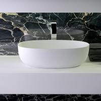 KNIEF Prime Раковина накладная 53х35х15 cm, без отв под смеситель , цвет белый матовый ЦЕНА со склада)