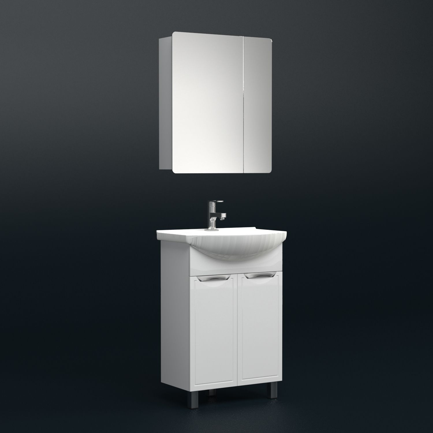 Зеркало-шкаф "Монро 60"