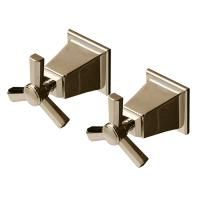 Devon Time Краны запорные (пара) , цвет светлое золото