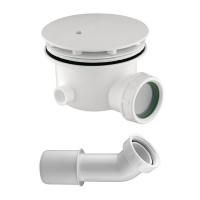 Сифон для душевого поддона OMNIRES CGS ST6590.35N+ST45BP (белый)