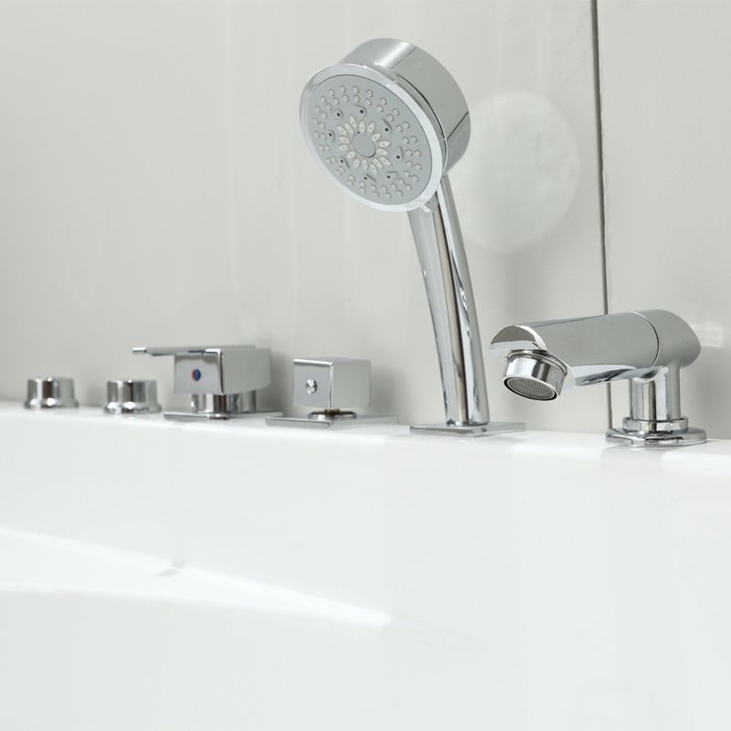 Акриловая ванна Black&White Galaxy 160x100 GB5008-R с гидромассажем