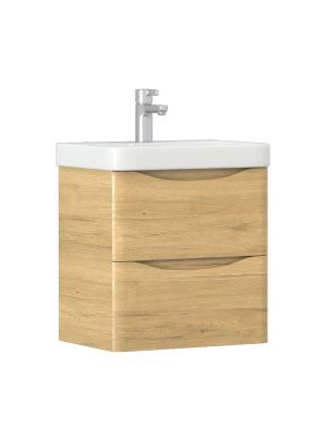 Тумба навесная Velvex Clay 500-0-2 под раковину 9595(50) (370)