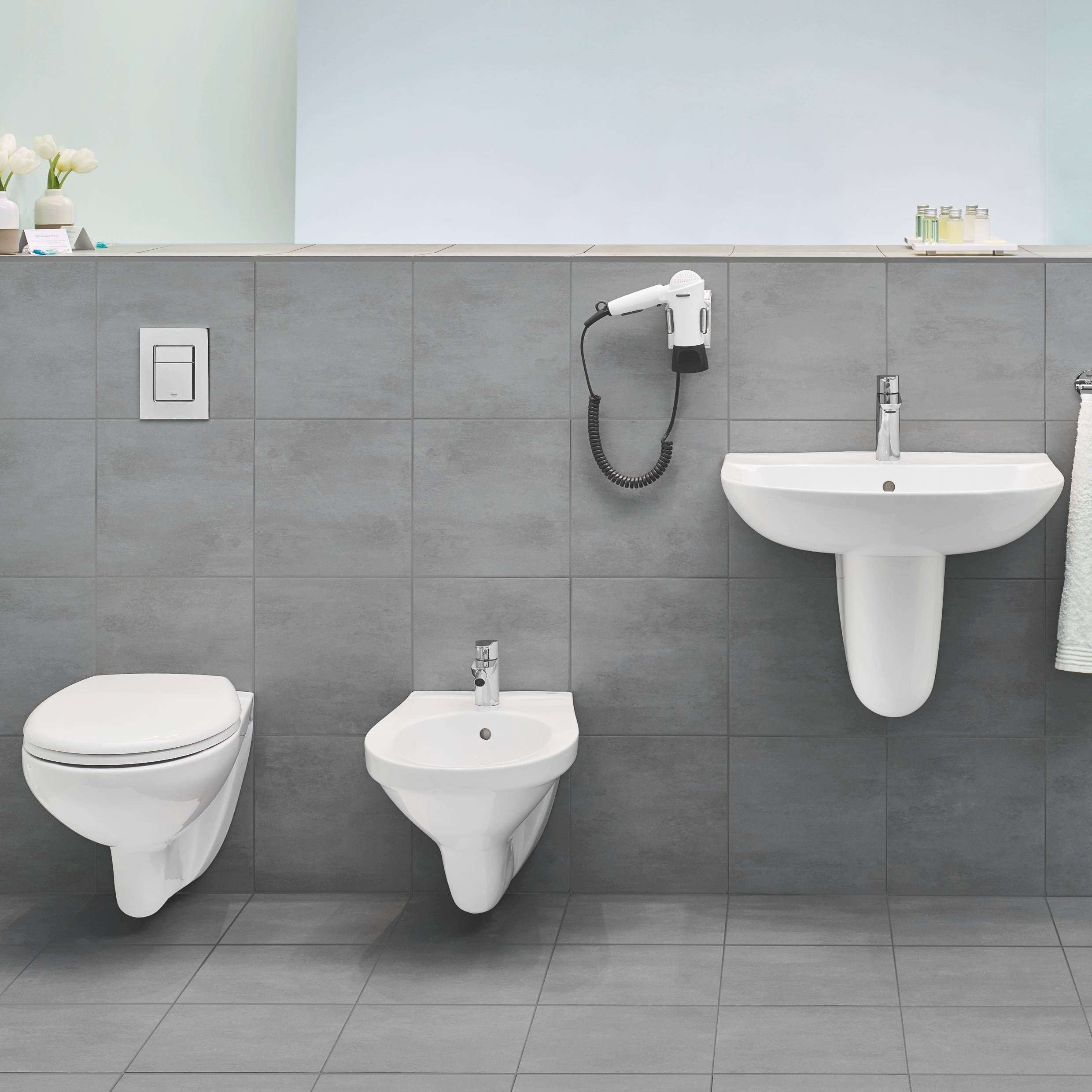 Полупьедестал GROHE Bau Ceramic, альпин-белый (39426000), артикул 39426000