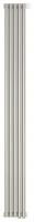 Отопительный радиатор ЭСТЕТ-1 н/ж EU50 правый 1800х225 / 5 сек (БЕЛЫЙ)