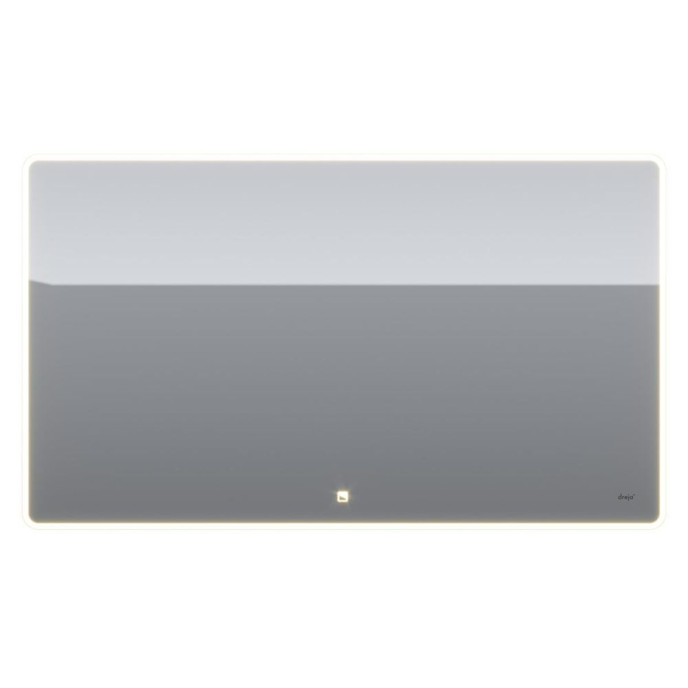 Зеркало Dreja Point 120x70 см, белый, артикул 99.9031