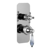 Fima Carlo Frattini Herend Смеситель для душа, встраиваемый, на 2/3 выхода, цвет: хром Fima Carlo Frattini Herend Смеситель для душа, встраиваемый, на 2/3 выхода, цвет: хром