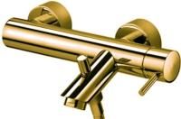 Смеситель для ванны Paffoni Light LIG022HG медовое золото