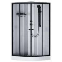 W94C-401-100BT X-Joy кабина душевая 100x100, 1/4 круга, профиль мат.черный, стекло прозрачное W94C-401-100BT X-Joy кабина душевая 100x100, 1/4 круга, профиль мат.черный, стекло прозрачное