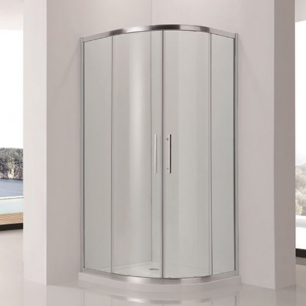 Душевой уголок SSWW LA60-S42 90х90 профиль Хром стекло прозрачное