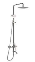 Душевая система со смесителем VESSEL Satin NEW, артикул:VST3000SN, VODA