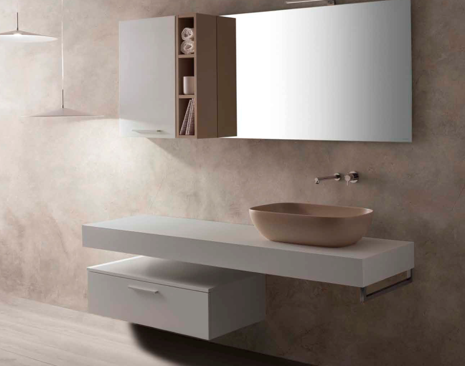 GLOBO T-Edge Раковина-чаша на столешницу 60Х38, H 16 см, без отв под смеситель, цвет PERLA