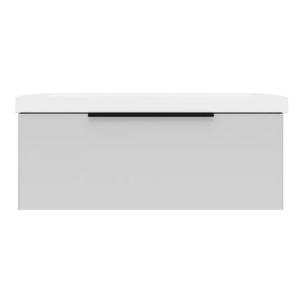 Тумба под раковину подвесная La Fenice SIMPLA FNC-01-SIM-B-100, белая