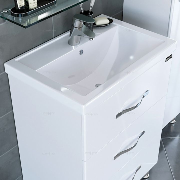 Тумба для умыв. "Виктория 60" NEW напол. (ум. Фостер 60)