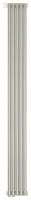 Отопительный радиатор ЭСТЕТ-1 н/ж EU50 левый 1800х225 / 5 сек (Матовый БЕЛЫЙ)
