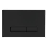 Кнопка смыва BelBagno GENOVA, цвет-черный матовый Tocco Morbido