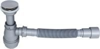 Сифон для раковины серый Aquanet d40/50 Сифон для раковины серый Aquanet d40/50