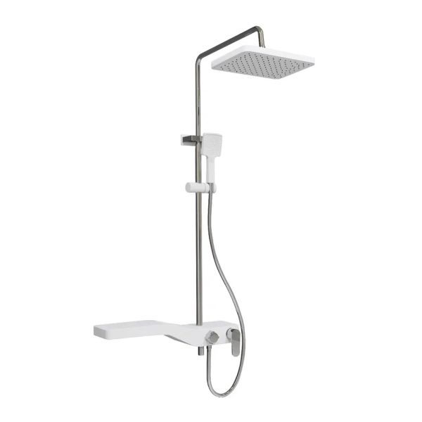 Душевая система Fixsen WAVE FX-9400, белая+хром