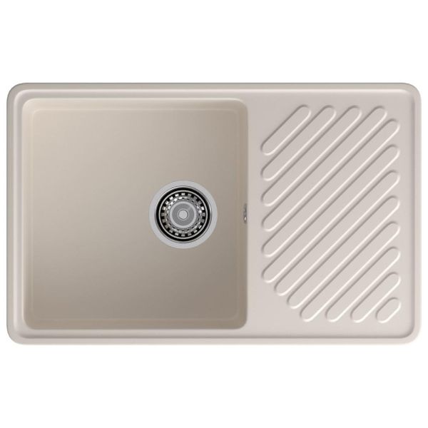 Кухонная мойка GranFest QUARZ 52, белый
