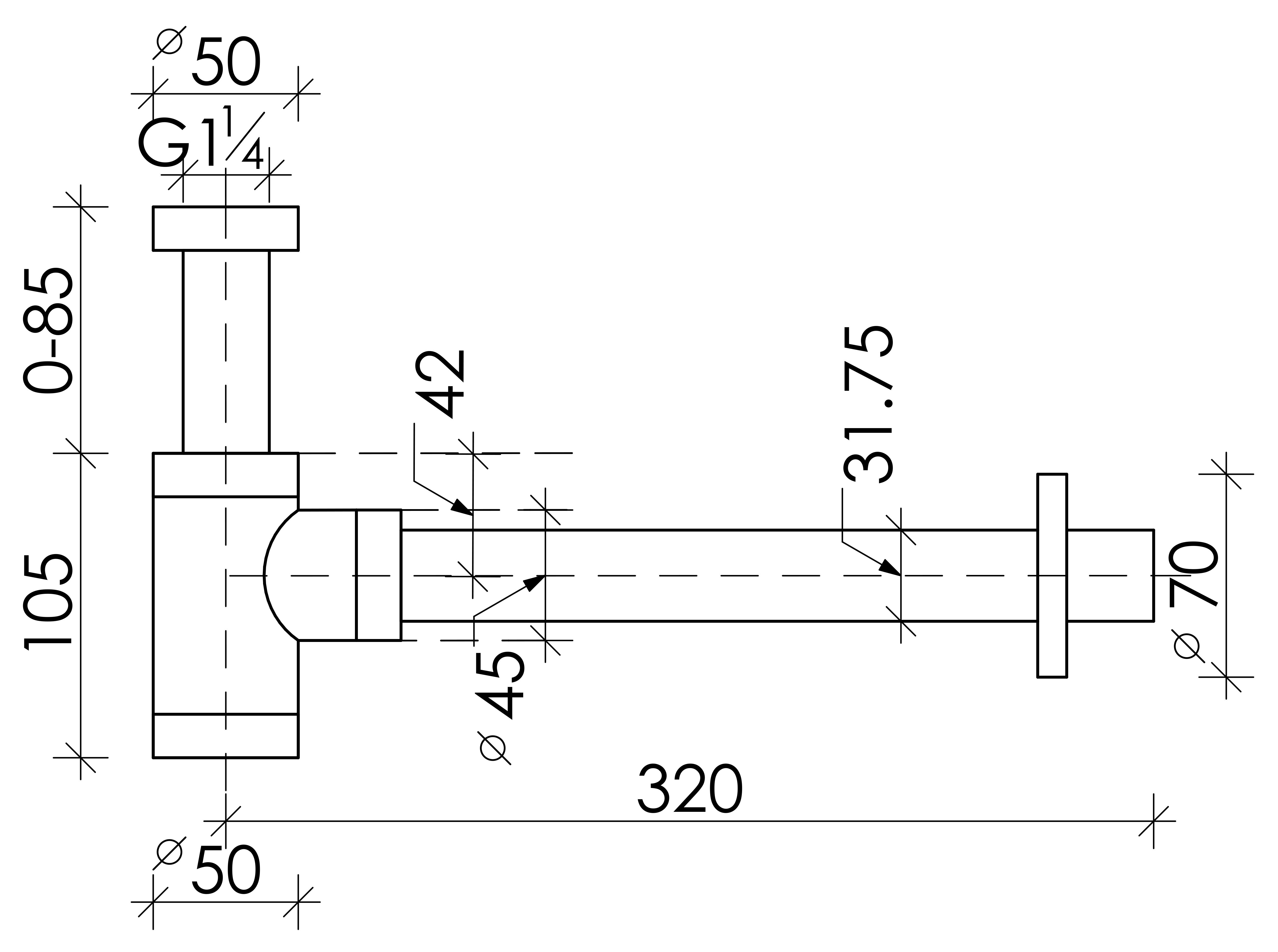 Сифон для раковины Ceramicanova 70001GG вороненая сталь, артикул 70001GG