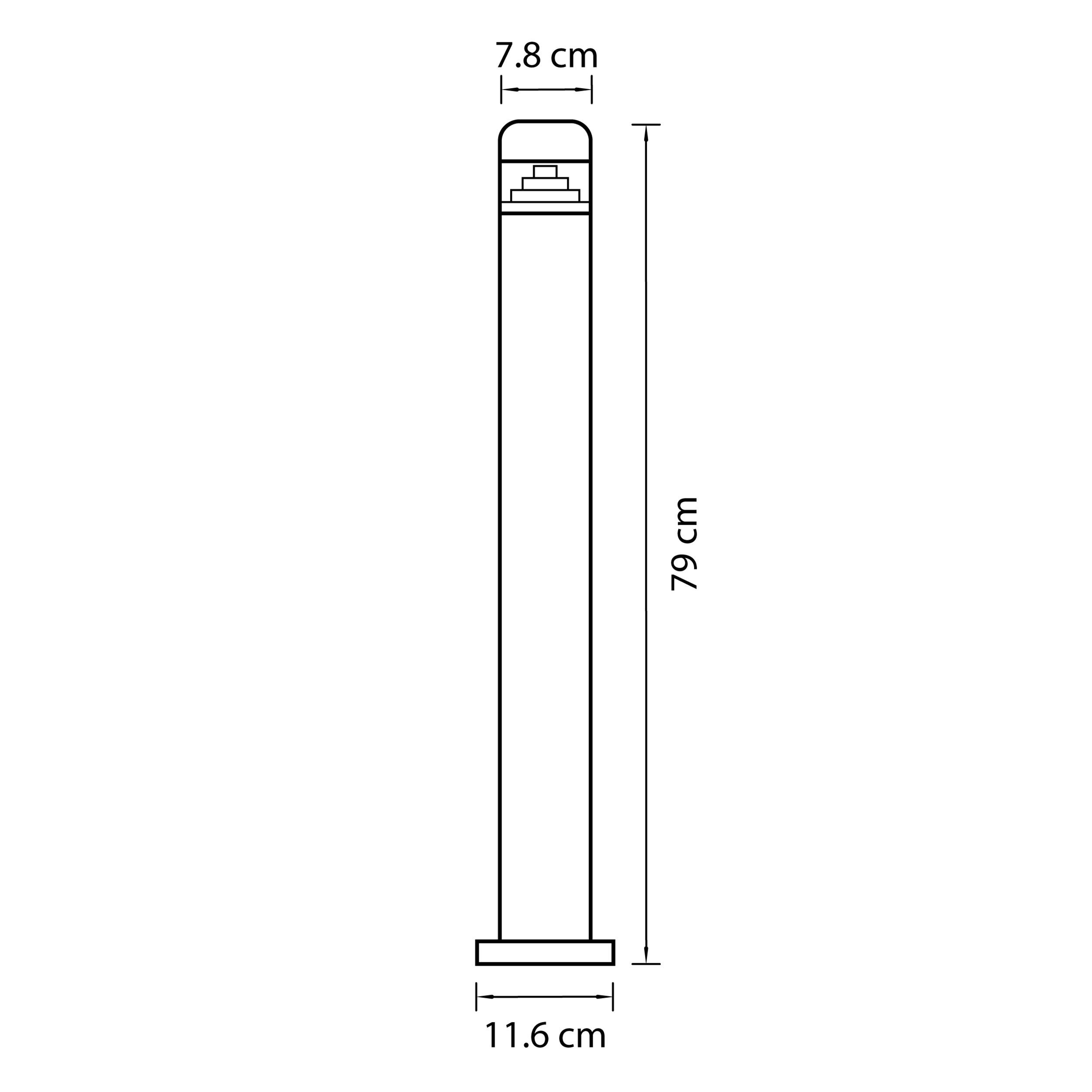 Светильник светодиодный уличный Raggio Lightstar 376707 Светильник светодиодный уличный Raggio Lightstar 376707