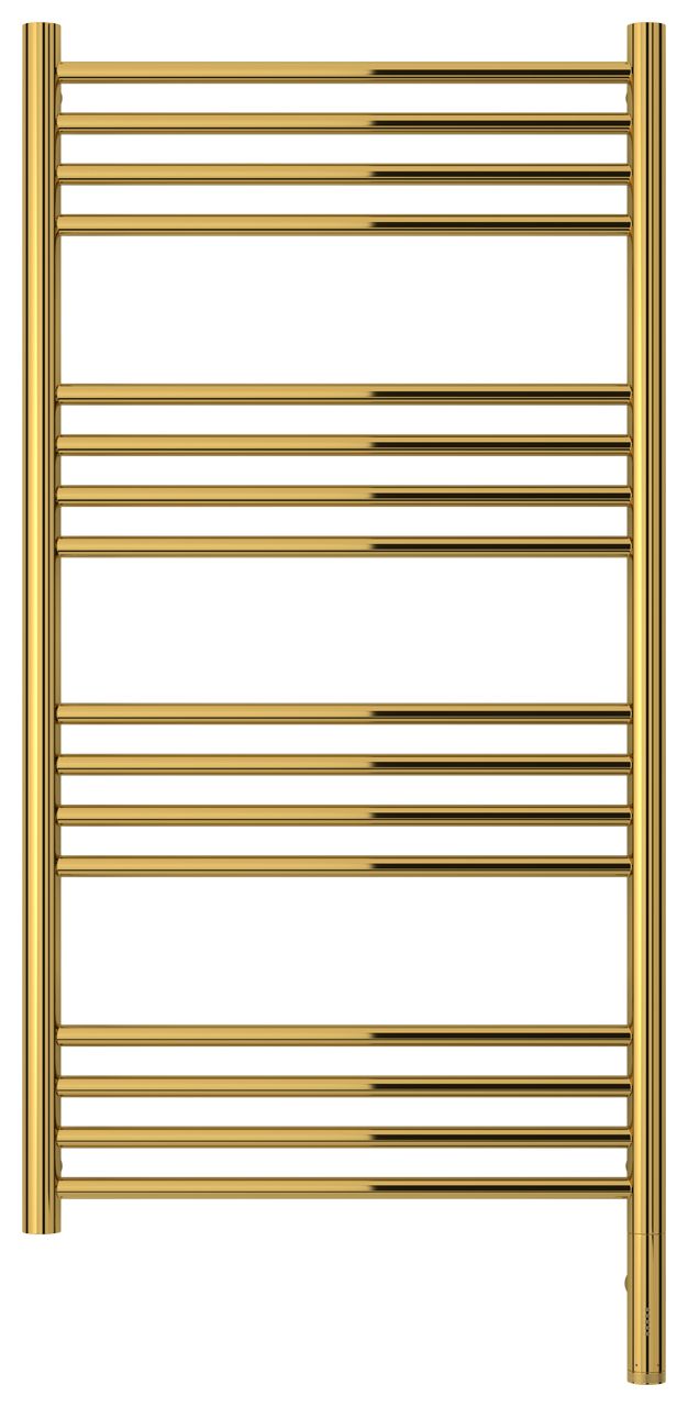 Полотенцесушитель электрический "БОГЕМА 3.0" прямая 1000х500 / МЭМ правый (Золото)