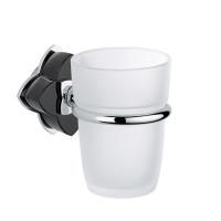 THG PETALE DE CRISTAL NOIR Стакан стеклянный, подвесной, цвет хром