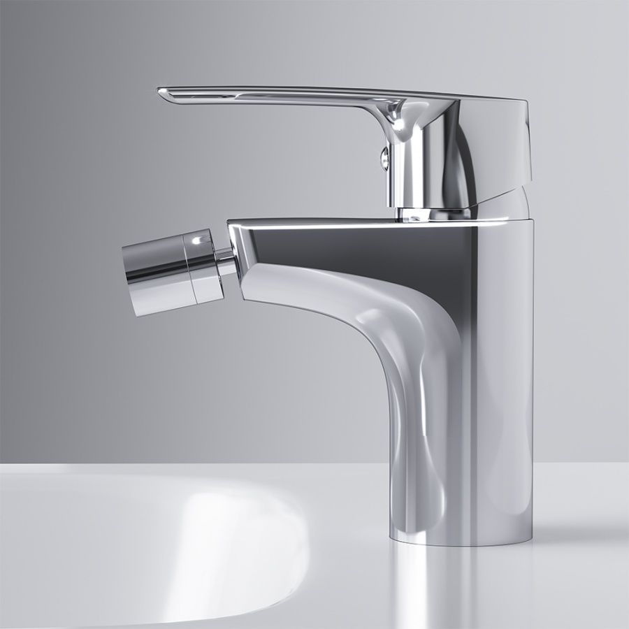 F90A83100 Gem, смеситель для биде с д/к, хром, шт.